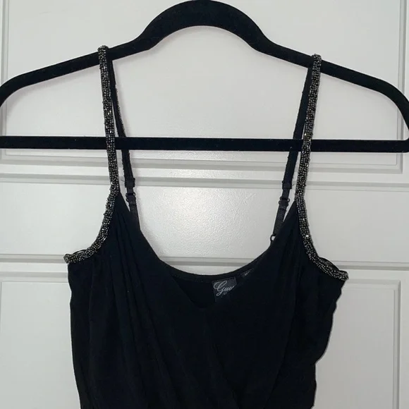 Guess beaded strap black dress - Picture 2 of 2